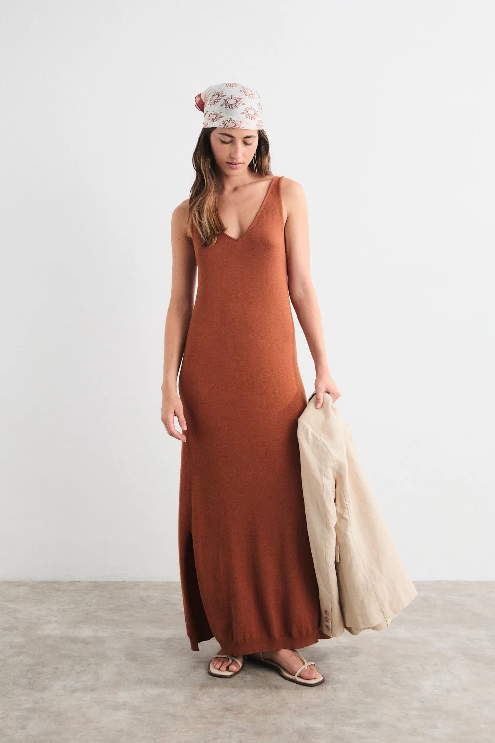 Vestido Yakira Cobre