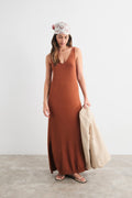 Vestido Yakira Cobre