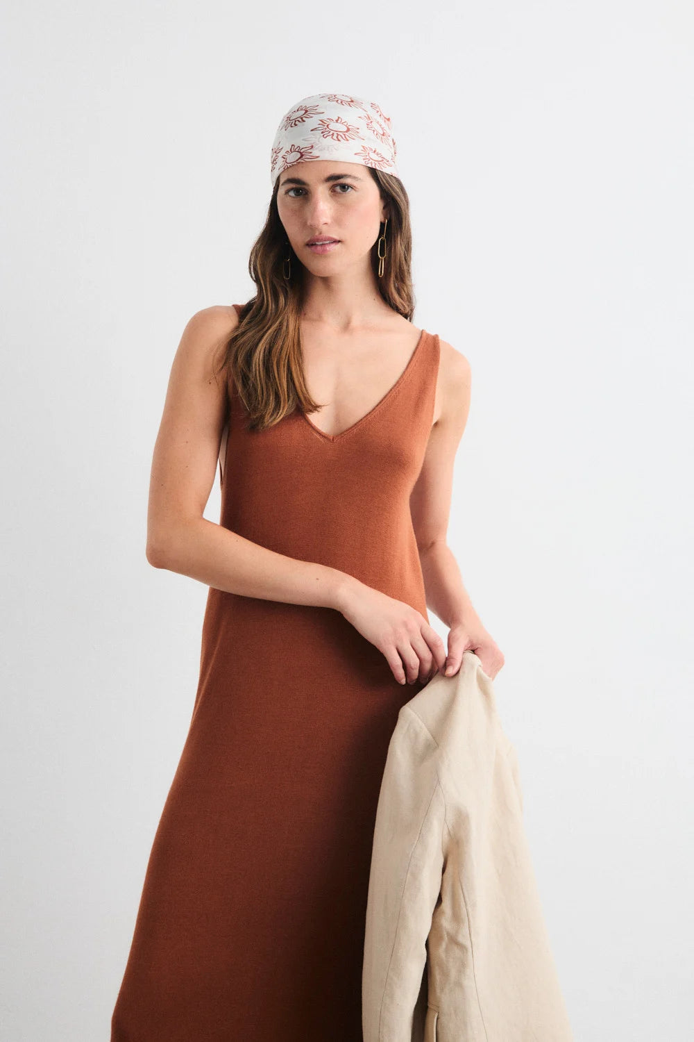 Vestido Yakira Cobre
