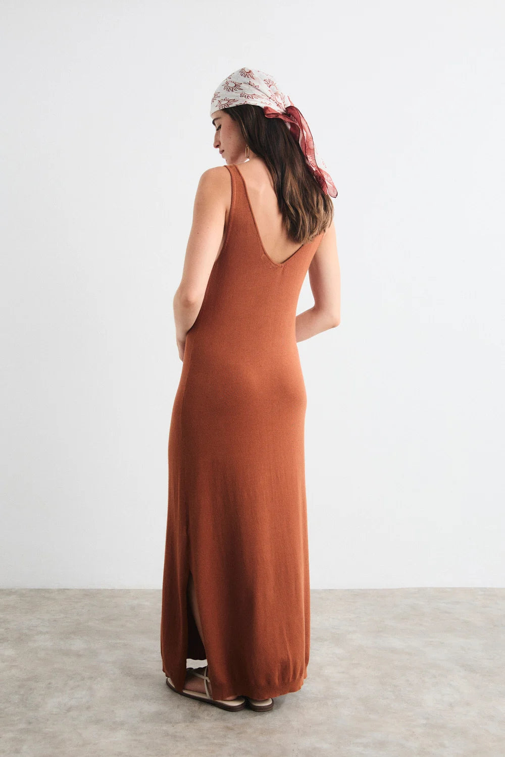 Vestido Yakira Cobre