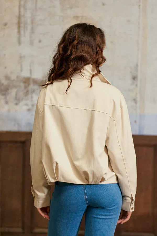 Cazadora Vilay Beige