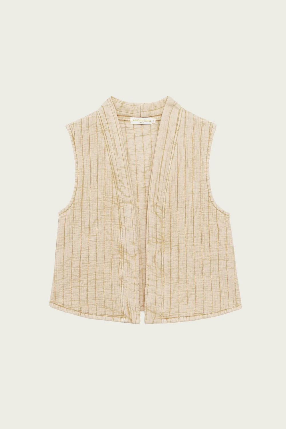Chaleco Vivie Beige