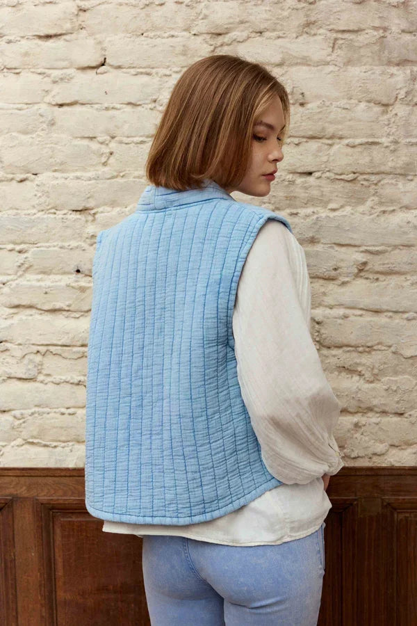 Chaleco Vivie Azul