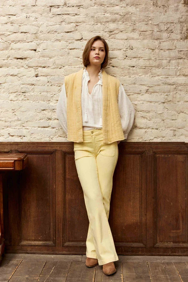 Chaleco Vivie Amarillo