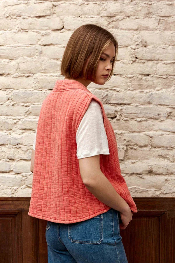 Chaleco Vivie Rojo
