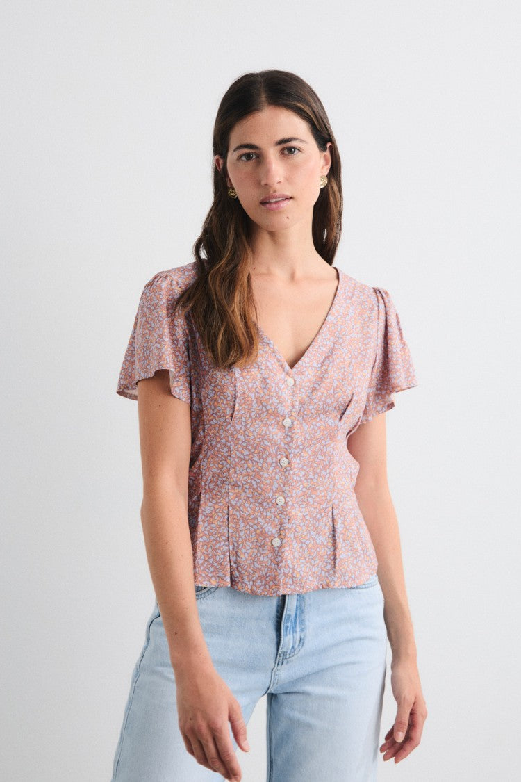Blusa Nyxora Rosa