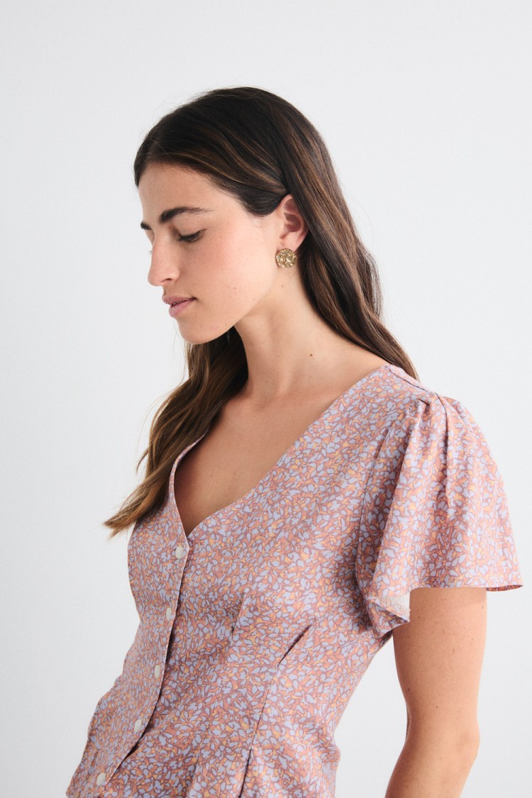Blusa Nyxora Rosa
