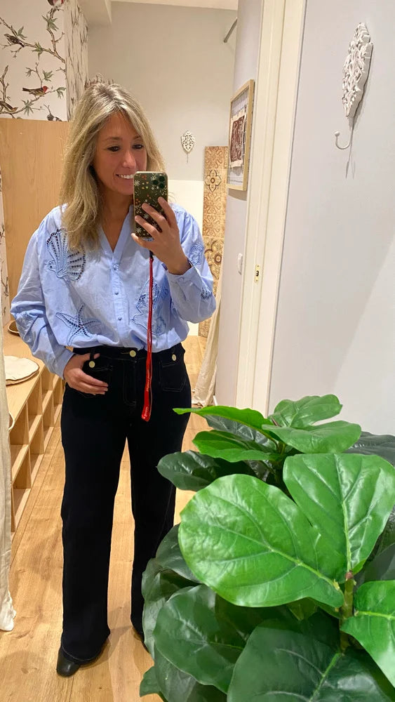 Blusa Boliane Azul