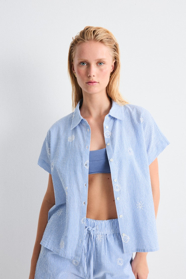 Camisa Wabean Azul