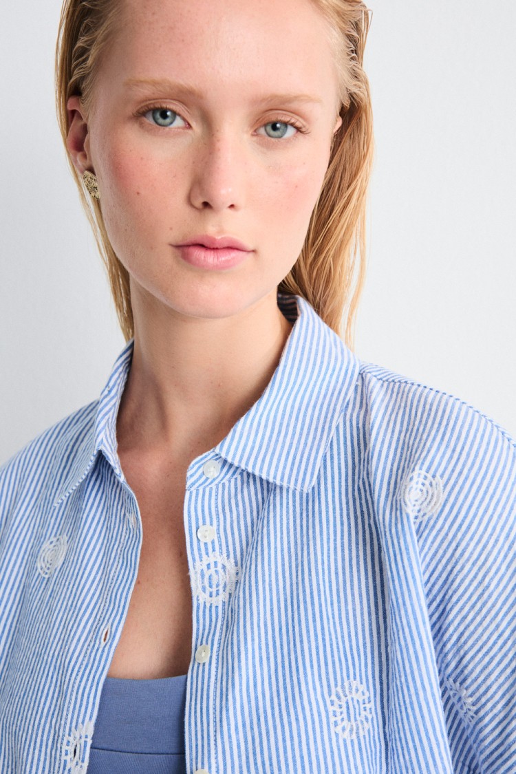 Camisa Wabean Azul