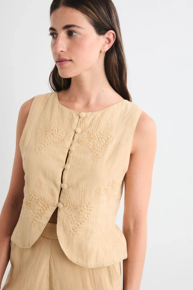Chaleco Altan Amarillo