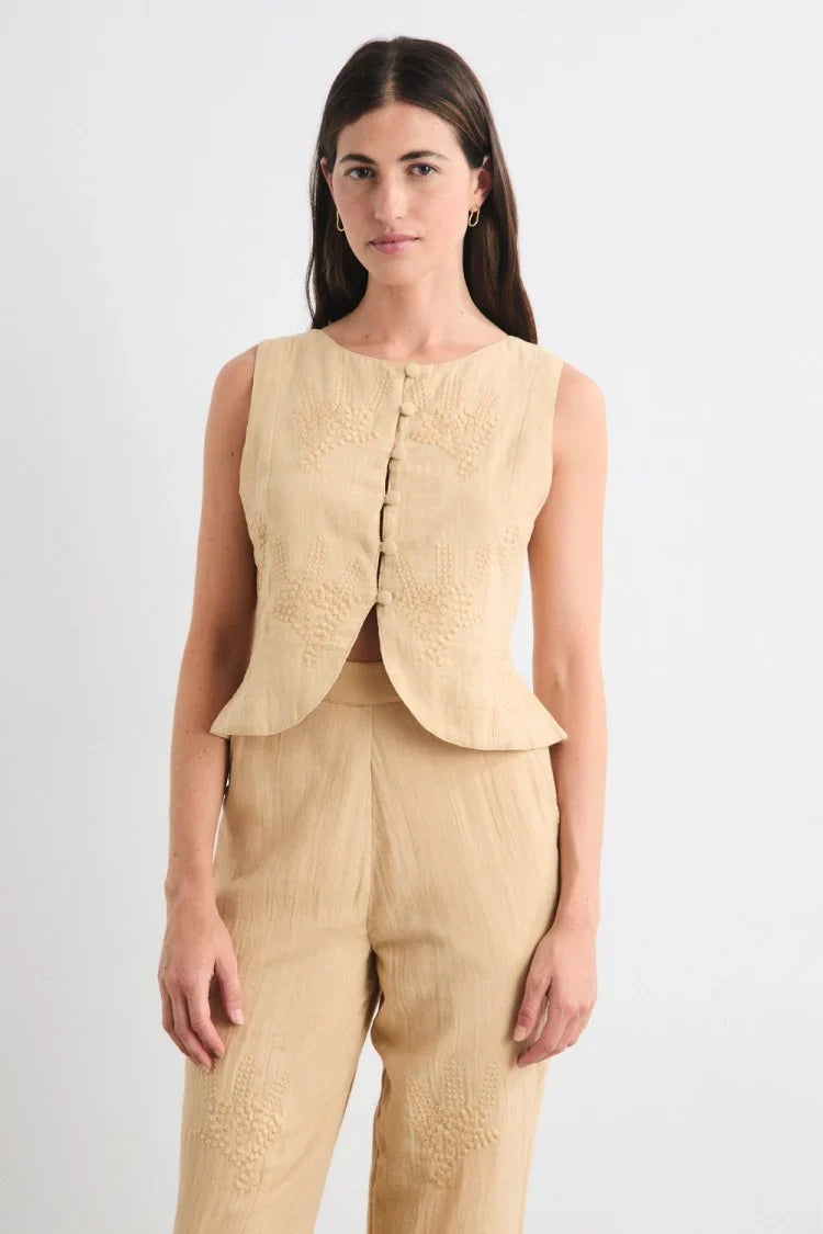 Chaleco Altan Amarillo