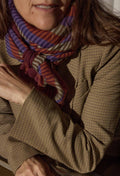 Foulard Lana Bordeaux