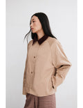 Gabardina Corta Opal Camel