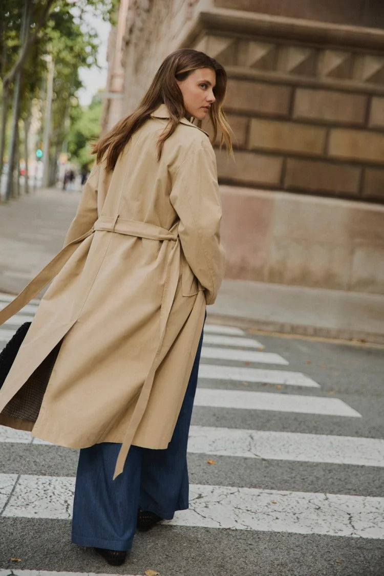 Gabardina Soari Beige