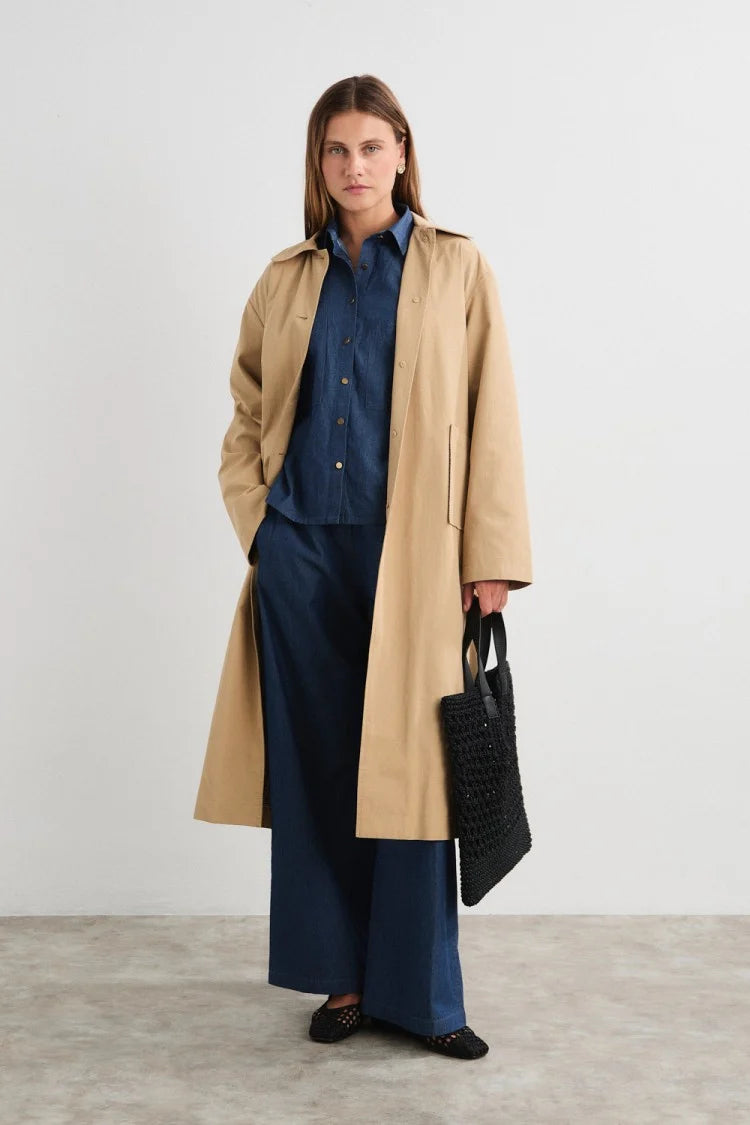 Gabardina Soari Beige