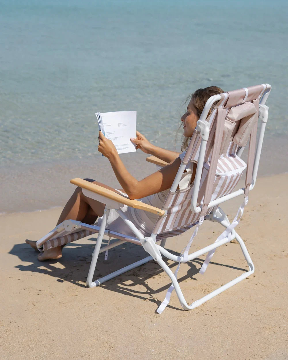 Silla Playa Beige Indie Flamingueo