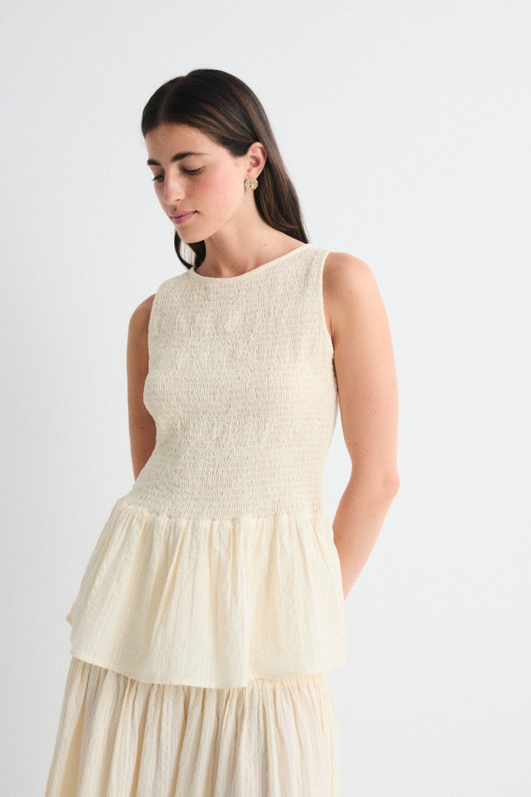 Top Kaya Beige
