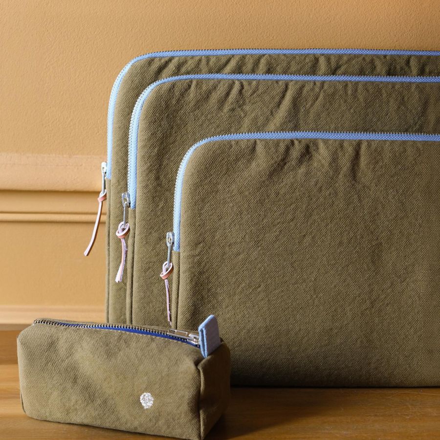 Funda portátil Iona Mostaza 15-16''