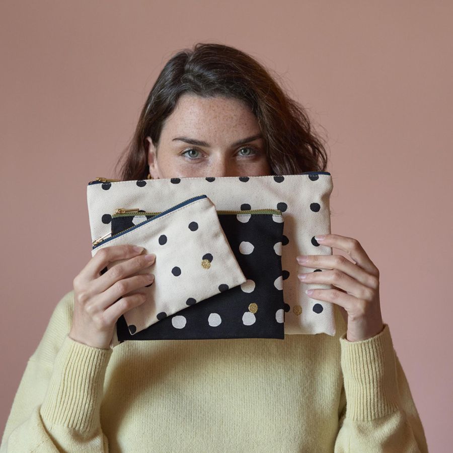 Cartera Mia Caviar M