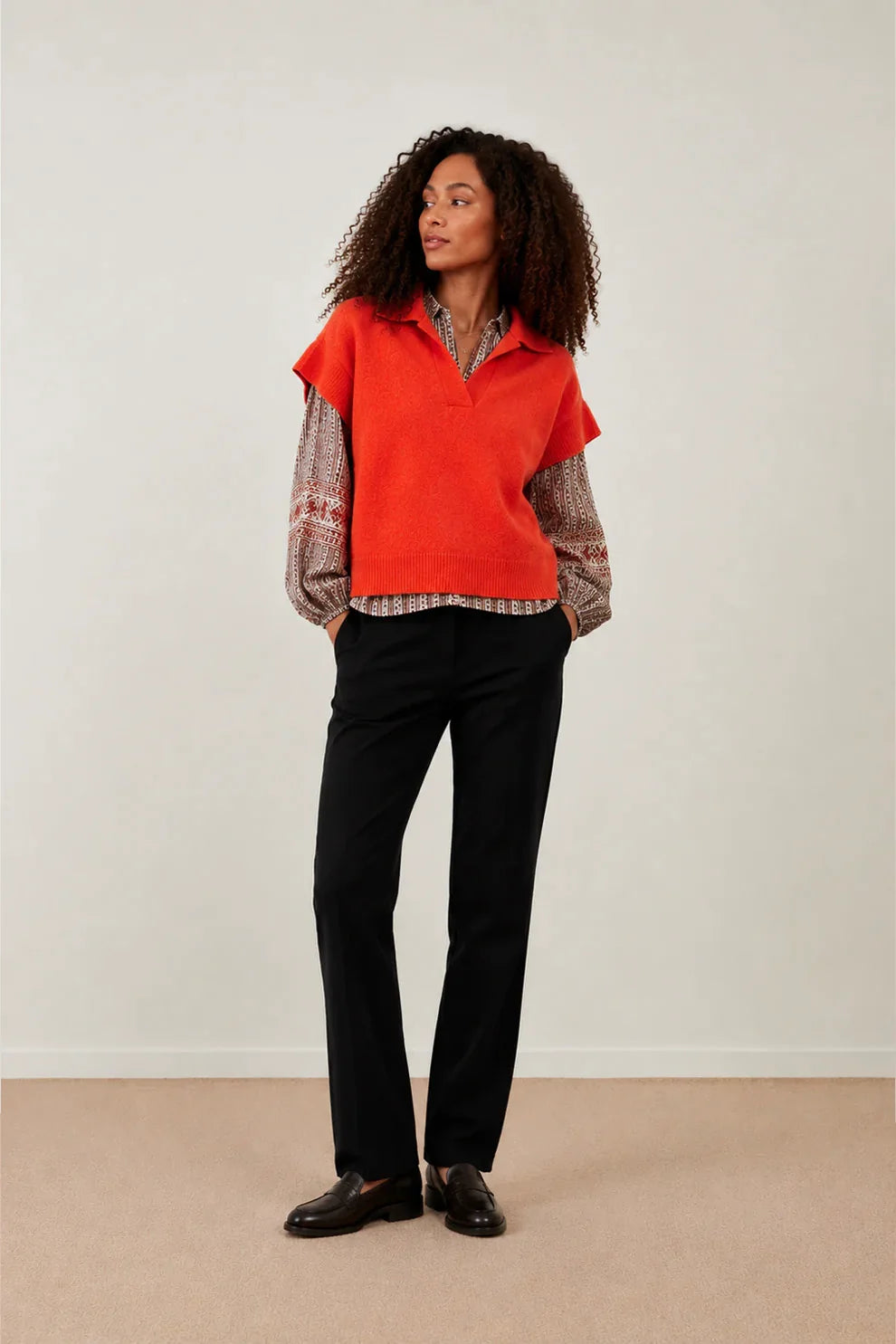 Jersey Sin Mangas Motel Naranja