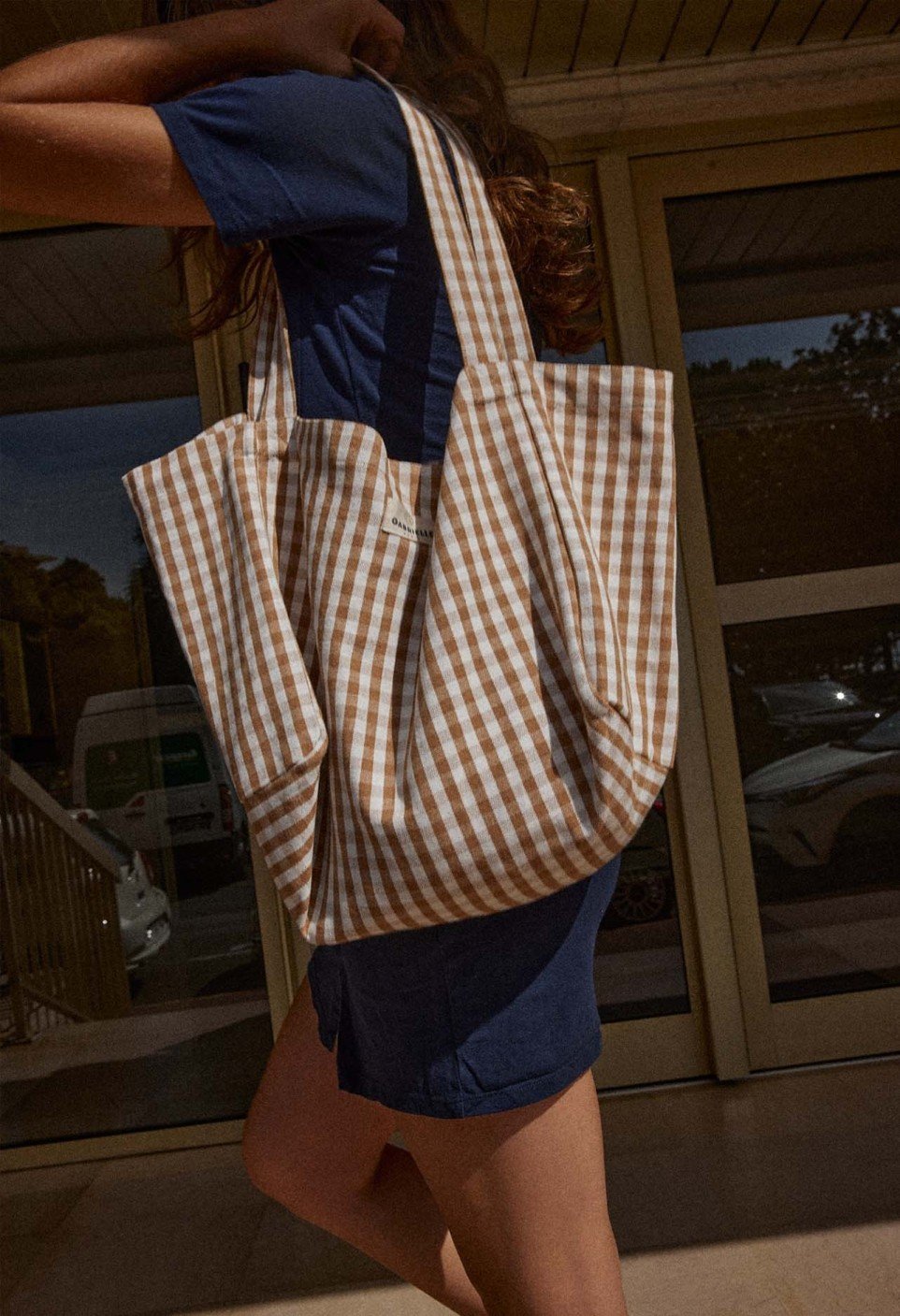 Bolso Vichy Camel Gabrielle