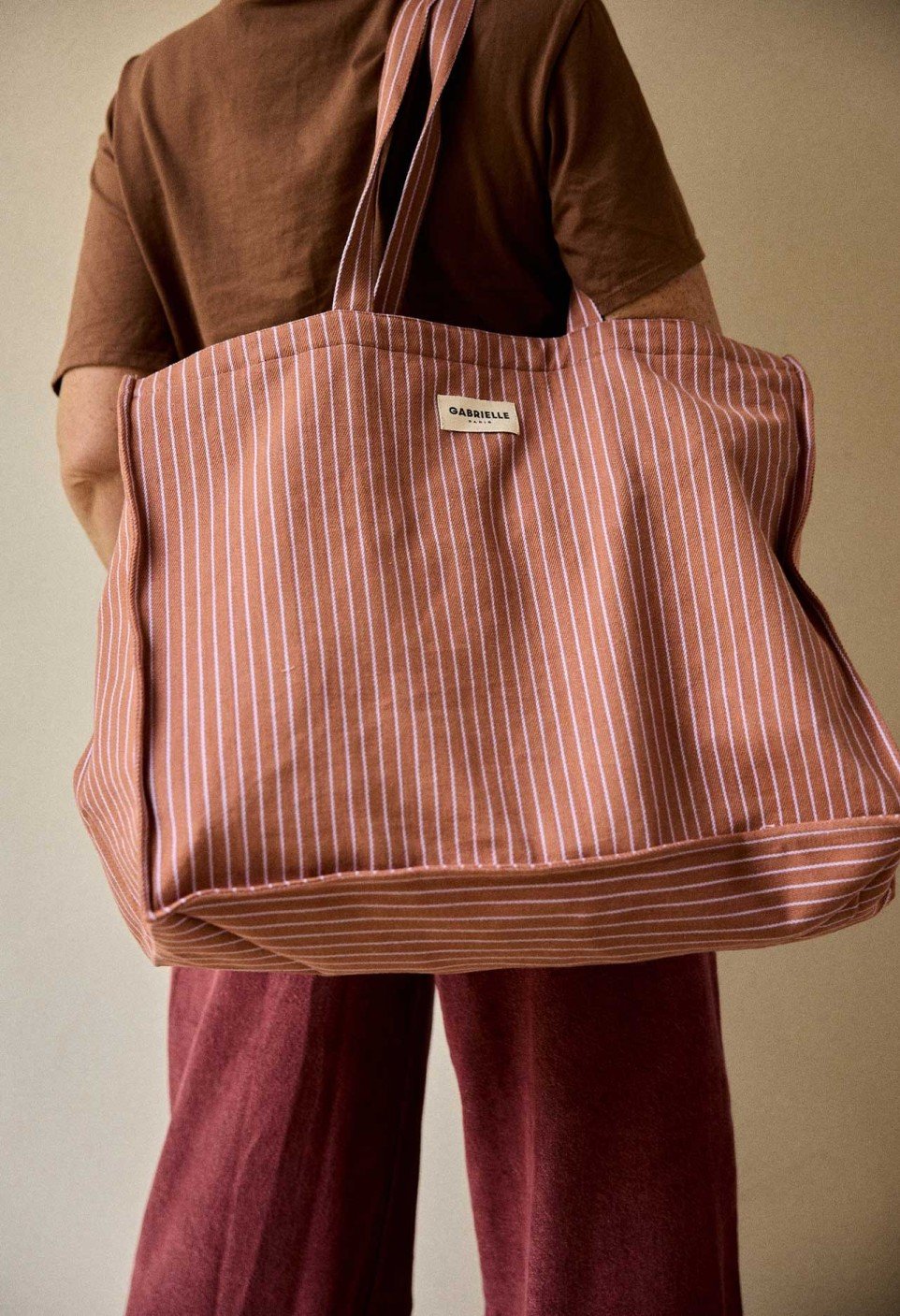 Bolso Rayas Lila Gabrielle