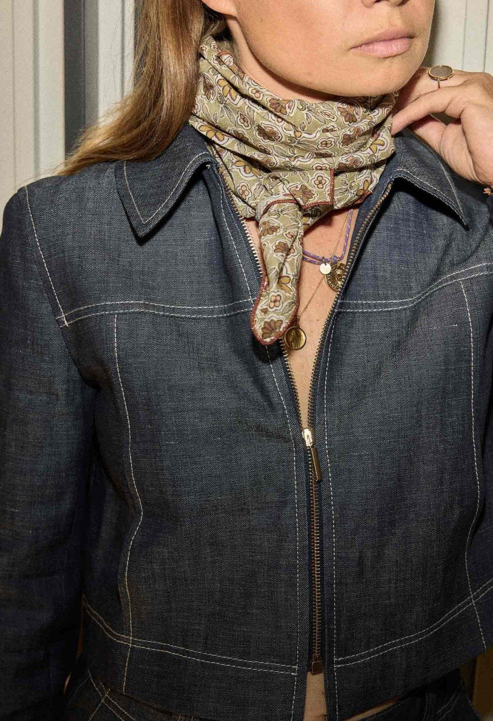 Foulard Bijou Jade