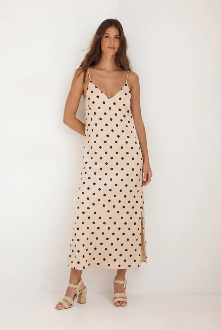 Vestido Sorelle Beige