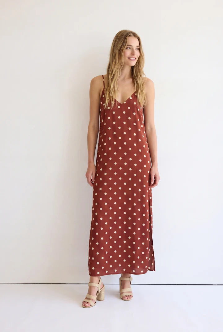 Vestido Sorelle Marrón